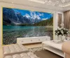 カスタム任意のサイズの写真湖の風景の背景の壁美しい風景の壁紙