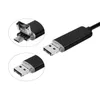 ALK 1pc USB Endoskop Kamera 7mm Objektiv 2 in 1 Schlauch Endoskop Endoskop Video Erkennung IP67 Wasserdicht für Android PC6298912