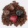 Ferramentas de chá 3pcspack cápsula de café nespresso recarregável reutilizável cápsulas de café filtro de plástico para linha original máquina nespressos dri2406468