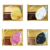 Gold Collagen Crystal Big Face Mask Nature Moisturizing Facial Mask Skin Care 5 color Korean Cosmetics Mask