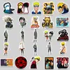 50 pcs Pack Mixed Naruto Car Sticker For Laptop Skateboard Pad Bicycle Motorcycle PS4 Phone Luggage Decal Pvc guitar refrigerator 1050743