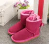 Hot Nieuwe Winter Kinderen Snowboots Australië Stijl Waterdichte Koe Suede Lederen Winter Meisjes Outdoor Boots Merk IVG Maat EUR 21-35