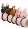 Nuevos animales lindos estilo conejo bandas para el cabello fieltro tridimensional orejas de conejo de peluche diadema para niños niñas accesorios para el cabello GB927