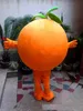 2018 Fabrik-Direktverkauf Orangenfrucht-Maskottchen-Kostüm-Anzug, freie Größe, Maskottchen-Kostüm-Anzug, Kostüm-Cartoon-Charakter-Party-Outfit-Anzug