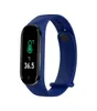 M4 Smart-Armbanduhr, Farb-IPS-Bildschirm, Armband, Sport, Fitness, Schrittzähler, Blutdruckband, Walk-Schritt-Zähler, Unterstützungsthermometer