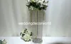 New style Large table top acrylic chandelier flower stands Hanging Crystal Beaded Waterfall decor819