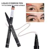 HANDAIYAN CRAYON Sourcil Eyebrow Pencil 4 Fork Micro Carving Eyebrow Tint Waterproof Eye Brow Enhancer Tattoo Pen9311555