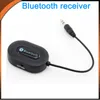 Ricevitore audio Bluetooth adattatore per ricevitore musicale con jack da 3,5 mm colore bianco nero