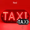 2 pièces 12V Taxi Led voiture pare-brise cabine indicateur lampe signe coloré LED pare-brise Taxi lumière Lamp6011778