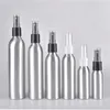 30ml 50ml 100ml 120ml 150ml 250mlアルミニウムファインミストスプレーボトル詰め替え可能な金属噴霧器容器化粧品香水包装