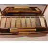 Mode Eyeshadow Palette 9 Färger Matte Ögonskugga Palett Glitter Eye Shadow Makeup Naken Makeup Set Kosmetika *