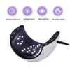 48W UV LED Lamp Nail Dryer For Hand Foot 2in1 Gel Polish Curing Drying Fingernail Toenail Led Lamp Polish Manicure Nail Art Tool L212W