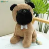 かわいいシミュレーション犬のぬいぐるみテディ犬署名inu inuハスキーシェパード犬ブルドッグシュナウザーぬいぐるみ動物おもちゃ子供ドールガールギフト2554202