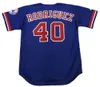 Vintage Montréal Expos 22 Rondell White 40 Henry Rodriguez 33 Jose Canseco Baseball Jersey