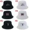 Non riesco a respirare Cappello a secchiello Black Lives Matter American Parade Lettera Ricamo Designer Visiera per adulti Sport all'aria aperta Equitazione HHA1345