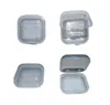 1000pcs Lot Square Mini plastikowe pojemniki do przechowywania Wyczyść pustą skrzynkę z pokrywkami Małe pudełko Biżuter WEAKGUGS Pudełko 3 5 3 CM5164505