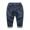 Neue Frühling Sommer Baby Junge Jeans Hosen Baumwolle Holed Distressd Kids Jungen Denim Jeans Jungen Hosen