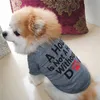 Fashion Pet Supply Hond Kleden Puppy Katoenen t-shirt Kat Hond Kleding T-shirt 2 Kleuren 4 Maten