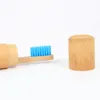 Porte-brosse à dents en bambou étui à brosse à dents de voyage randonnée Camping couvercle de Tube de brosse à dents Portable boîte de rangement support de protection personnalisé Estuche Para Cepillo De Dientes