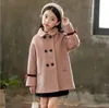 Pink Children039s Overcoat Girls Autumn and Winter Clothing Winter Pure Wool Coat Manufacturer S 4863626