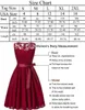 短いイブニングドレス2019スリーブジッパーバックドレスレースフォーマルパーティードレスvestido de Festa Burgundy homecomingプロンプドレスY19042701