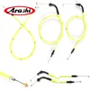 ARASHI MOTORCYCLE GHROTTLE CLUTCH CABLES Trådlinjer ersättning för Honda CBR600RR 2007 - 2012 2008 2009 2010 2011 CBR 600 RR