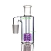 90 graden 18mm ashcatcher glas waterleidingen matrix percolator asvanger onstuimige dab waterpijpen hoge kwaliteit roken accessoire