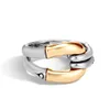 Vintage Style Female Ladies Silver Gold Ring Retro Punk Small Wedding Bands Party Engagement Rings For Women