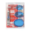 Partihandel 500g/0,1 g Portable LED Elektronisk skala Vägskalor Mätning av sked mat diet Postal Blue Kitchen Digital Measuring Tool Creative Gifts Bästa kvalitet