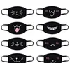 Party Anime Söt björnmask Vuxen Kids Fun Fancy Dress Lower Half Face Mouth Muffle Mask Reusable Damm Varm Vindskyddad bomullsmask