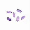 50PCS Lot Średnia fioletowa 3x4-4x6mm owalna genialna faset cięta 100% Authentic Natural Ametyst Crystal Kamienie klejnotów wysokiej jakości dla Żyd291L