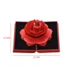 Charm Rose Flower Gift Box Decoration Home With Charm High Quality Band Love Ring (100 Langue I Love You) Meilleur cadeau pour l'ami