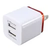 Metal Dual USB wall Charger US EU Plug 21A AC Power Adapter Wall Charger Plug 2 port for Phone8448275