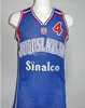 Dejan Bodiroga # 4 Takım Jugoslavija Yugoslavia Yugoslavo Retro Basketbol Jersey Erkek Dikişli Özel Herhangi Bir Numara Adamları Formalar