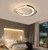 Lâmpada moderna geométrica LED Anel Luzes de teto Loft Iivng Quarto Luz do Quarto Interior Nordic Luminária