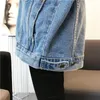 Oversize Denim Feminine Jacket Women Boyfriend Style Jeans Coat Retro Oversize Cowboy Denim Loose Casual Jacket5766632