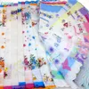10 stks Home Textiel Comfortabele Zakdoek Antieke Bloemen Geborduurde Sjaal Hankie Mint C19041301