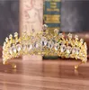 2020 Nya bröllop Brudtiara Rhinestone Head Pieces Crystal Bridal Headbands Hårtillbehör för kvällens brudklänningar2993462