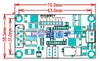 Freeshipping 8A Lithium-/Blei-Säure-Batterie-Lademodul Konstantstrom-DC-USV/Stromversorgung 12 V, 24 V, 19 V