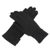 Fashion-2018 Winter Women Cashmere Gloves Warm Floral Wool Gloves Touchscreen Mittens Elegant Ladies Outdoor Ski Driving Guantes