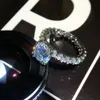 2 0ct 8mm 클래식 여성 여성용 Moissanite 결혼 약혼 반지 100% Real 925 Sterling Silver Ring New Fashion Jewelry XR3206T