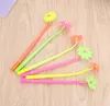 Cute Flower Ball Pens Office Gel Pen Student School Business Supplies Writing Stationery Toy Home Decor