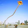 Hot Sale Triangle With Long Tail Colorful Beauty Snake Kite Creative Outdoor Toy For Fun Children Gift