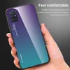 Tempered Glass Cases For Samsung Galaxy S8 S9 S10 S20 Plus S20 Ultra A51 Case A71 Back Gradient Color Bumper on For Samsung A10S Phone Case