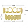 ヒップホップ滑らかなブレースフラット歯グリルレアルゴールドメッキラッパー歯科用グリルクールジュエリーゴールデンシルバーローズゴールドブラック