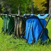 Taburete de silla de pesca plegable para acampar al aire libre, 4 colores, 36X30X40cm, mochila portátil, bolsa de asiento, silla de pesca plegable, bolsa de asiento, muebles de campamento