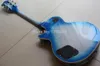 Ny högsta kvalitet Ace Frehley Signature 3 Pickups Electric Guitar Flash Metallic Silver Blue 5 1207159917349