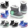 2019 Winter Warm Childs Kids Canvas Boots Snow Baby Shoes Toddler Boys Boots