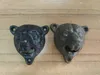 Vintage Cast Iron Bear Design Beer Wine Soda Top Opener Wall Mounted Glass Bottle Cap Can Opener Durable Kitchen Bar Openers Tools SN1857