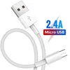 Micro USB-kabel Snabb Laddkabel för Samsung S7 Xiaomi RedMi Note 5 Android Mobiltelefon Laddare MicroUSB Data USB-kablar